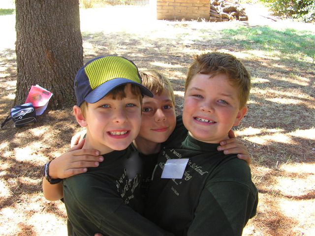 Camp buddies